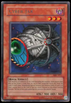 Cyber Jar MRL-077 Rare Magic Ruler Yu-Gi-Oh Unlimited Moderately Played - Image 1