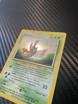 Yanma Holo Rare Pokemon Card Neo Discovery 17/75 LP Condition - Image 2