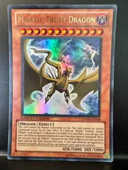 Yu-Gi-Oh! YuGiOh Shonen Jump Magazine Promos #JUMP-EN048 Malefic Truth Dragon - Image 1