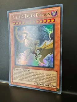 Yu-Gi-Oh! YuGiOh Shonen Jump Magazine Promos #JUMP-EN048 Malefic Truth Dragon - Image 2