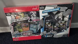 Pokemon Black Bolt & White Flare Poster + Binder Collection Sam's Club Bundle - Image 1
