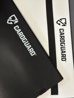 x2 [White + Black] CardGuard Trading Card Binder Pro-Folio 9 Pocket Side Loading - Image 1