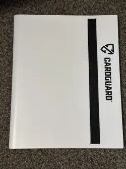 x2 [White + Black] CardGuard Trading Card Binder Pro-Folio 9 Pocket Side Loading - Image 3