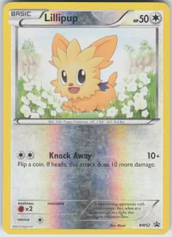 Lillipup - Reverse Holo Promo Black and White Promos BW52 MP - Image 1