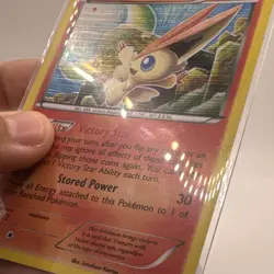 Victini 23/113 Holo Rare Black & White Legendary Treasures Pokemon - Image 3