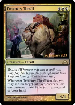 Treasury Thrull - Foil - Prerelease Promo ~ Near Mint Prerelease Promos MTG Magi - Image 1