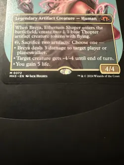 Magic: The Gathering Breya, Etherium Shaper Borderless Mythic MH3 Regular - Image 3