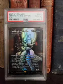 Sephiroth, the Savior Foil PSA 10 Graded Final Fantasy: Through the Ages MTG - Image 1