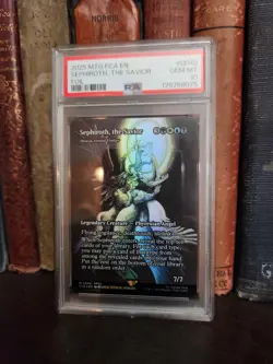 Sephiroth, the Savior Foil PSA 10 Graded Final Fantasy: Through the Ages MTG - Image 2
