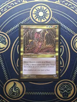 Sliver Queen - Stronghold Rare Magic NM - Image 1