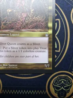 Sliver Queen - Stronghold Rare Magic NM - Image 4