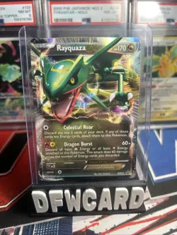 2012 Rayquaza EX BW47 Black & White Holo LP - Image 1