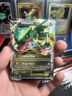 2012 Rayquaza EX BW47 Black & White Holo LP - Image 3