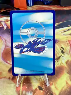 2003 Pokemon Sapphire Roselia Poker Playing Card 9 Of Clubs Kyogre Deck - Image 2