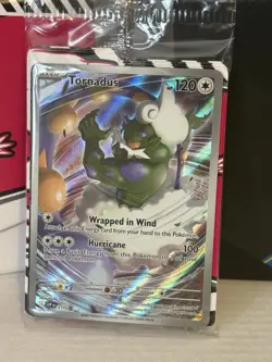Tornadus SVP 210 White Flare ETB Black Star Promo Sealed Pokemon Card NM/M - Image 1