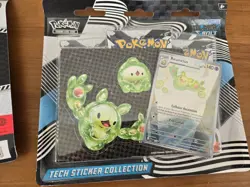 Pokemon Black Bolt and White Flare Tech Sticker Collection Set - Image 3