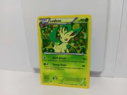 Pokemon TCG Leafeon BW87 Black Star Promo Holo Card Black White - Image 4