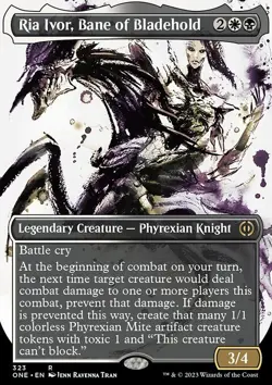 MTG Ria Ivor, Bane of Bladehold (323/493) Phyrexia All Will Be One NM - Image 1