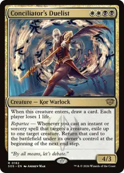 4x MTG Conciliator's Duelist, NM-Mint, English Secrets of Strixhaven - Image 1