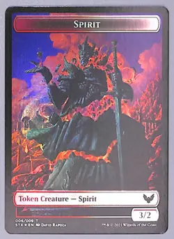 Inkling // Spirit - Foil - Double-sided Token - #4 / 6 - Strixhaven: (STX) MTG - Image 4