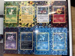 Eeveelution FULL SET Black & White Promo BW87 - BW94 Extended Art Cases X8 - Image 1