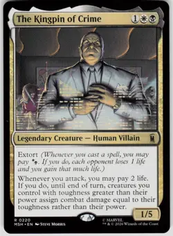 The Kingpin of Crime 220 Marvel Super Heroes Magic the Gathering - Image 1