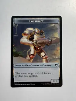 Spirit/Construct Double-Sided Token 39/41 MTG Commander Masters - Image 2