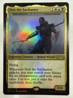 Zur the Enchanter - Post the Enchanter [Secret Lair Drop Promos] Foil Mtg - Image 1