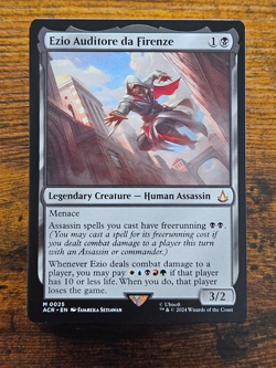 Custom Commander Deck ~ Assassins ~ Ezio Auditore da Firenze ~ 100 Card EDH Deck - Image 1
