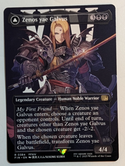 Zenos yae Galvus (Borderless) Non-Foil, Magic The Gathering Final Fantasy - Image 1