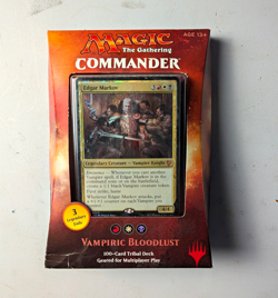 Wizards of the Coast MTG Commander Vampiric Bloodlust 100-Card Foil Deck - Image 1