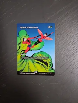 Heroic Intervention Borderless MTG Marvel Super Heroes NM-M 0079 - Image 1