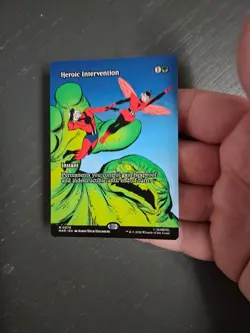 Heroic Intervention Borderless MTG Marvel Super Heroes NM-M 0079 - Image 3