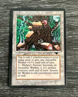 MTG Antiquities Summer Mishra’s Factory - NM - Image 1
