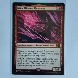 MTG Nico Minoru, Runaway MSC #700 Normal NM Magic the Gathering - Image 1