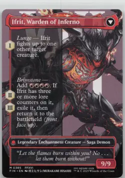 Clive, Ifrit's Dominant (0385) (Borderless) Final Fantasy Regular - Image 2