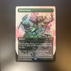 Sylvan Tutor Borderless Bloomburrow Special Guest MTG Magic The Gathering - Image 1