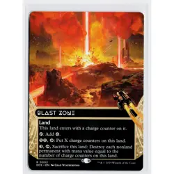 Blast Zone Borderless Regular - Edge Of Eternities: Stellar Sights MTG-NM - Image 1