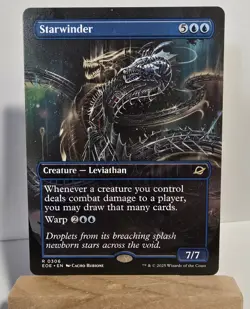 Starwinder (0306) - Borderless Edge of Eternities Regular NM MTG - Image 1