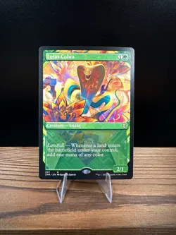 Lotus Cobra (ZNR 307) (Showcase) Zendikar Rising Regular, Magic The Gathering - Image 1