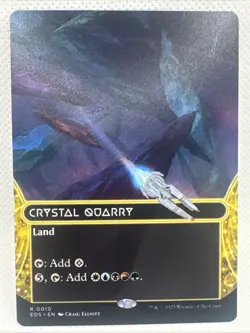 Crystal Quarry (0010) (Borderless) Edge of Eternities: Stellar Sights Regular - Image 1