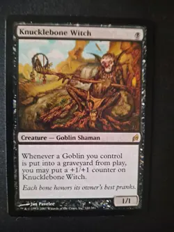 Wizards of the Coast MTG Knucklebone Witch Lorwyn Common 120 - Image 1