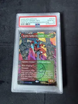MTG Spiderman Scarlet Spider Ben Reilly PSA 10 - Image 1