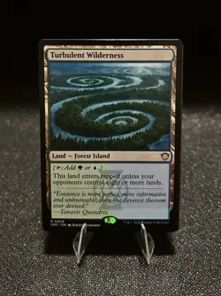 MTG Turbulent Wilderness 59 Commander: Secrets of Strixhaven Regular - Image 1