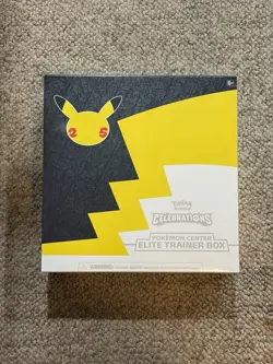 Pokemon TCG 25th Anniversary Celebrations Pokemon Center Elite Trainer Box ETB - Image 1