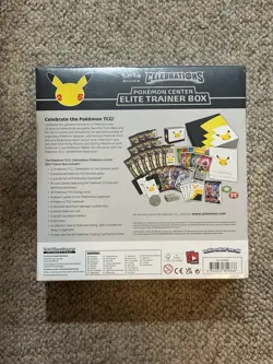 Pokemon TCG 25th Anniversary Celebrations Pokemon Center Elite Trainer Box ETB - Image 2