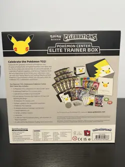 Pokemon TCG Celebrations 25th Anniversary Elite Trainer Box Pokemon Center ETB 820650809866 - Image 3