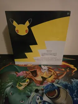 POKEMON - 25TH ANNIVERSARY - POKEMON CENTER CELEBRATIONS ETB - FACTORY SEALED 820650809866 - Image 1