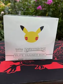 Pokemon TCG Celebrations Elite Trainer Box ETB 25th Anniversary Edition 820650809439 - Image 1