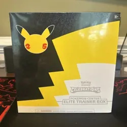 Pokemon 25th Anniversary Celebrations Pokemon Center ETB NEW Sealed - Image 1